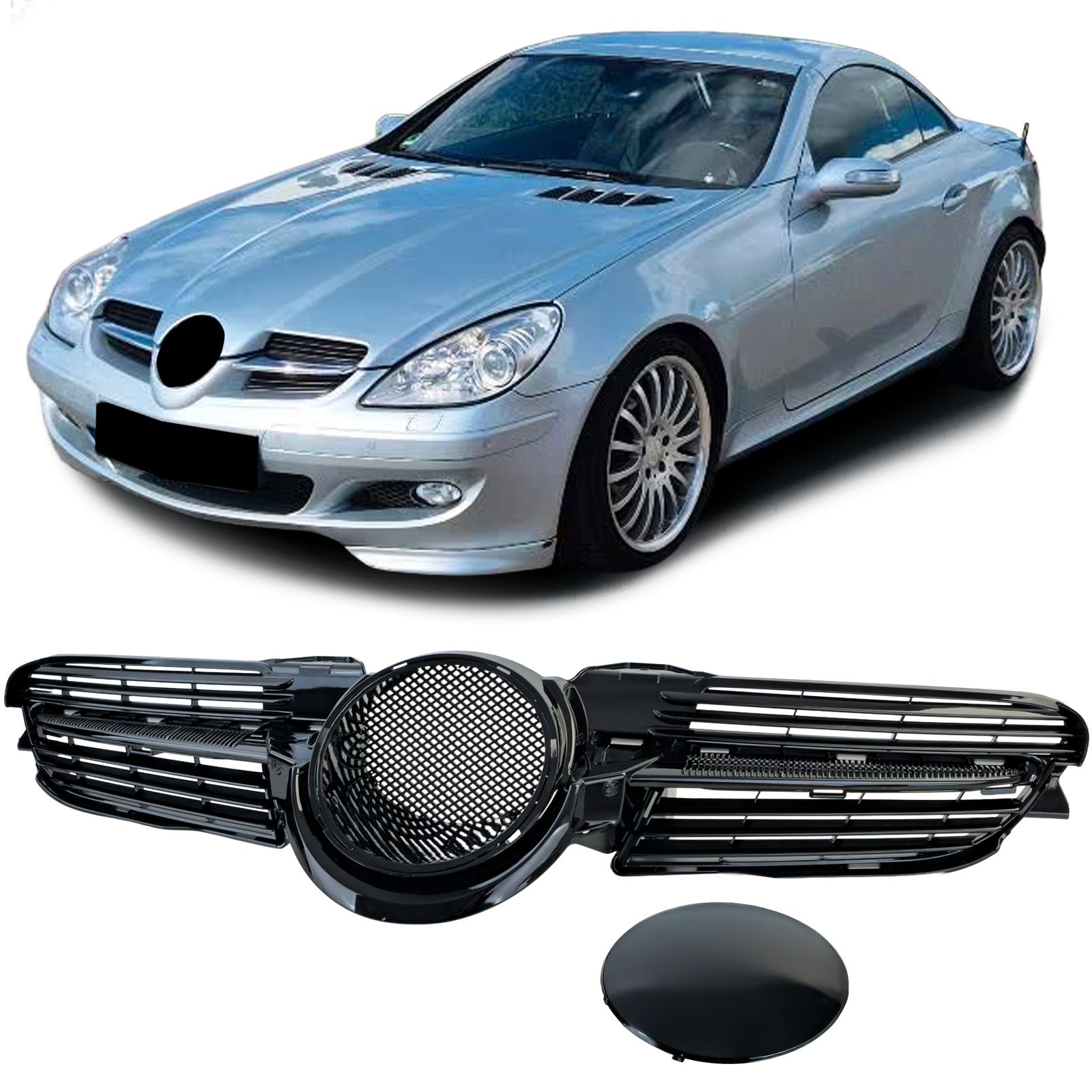Bumper Grill SLK R175