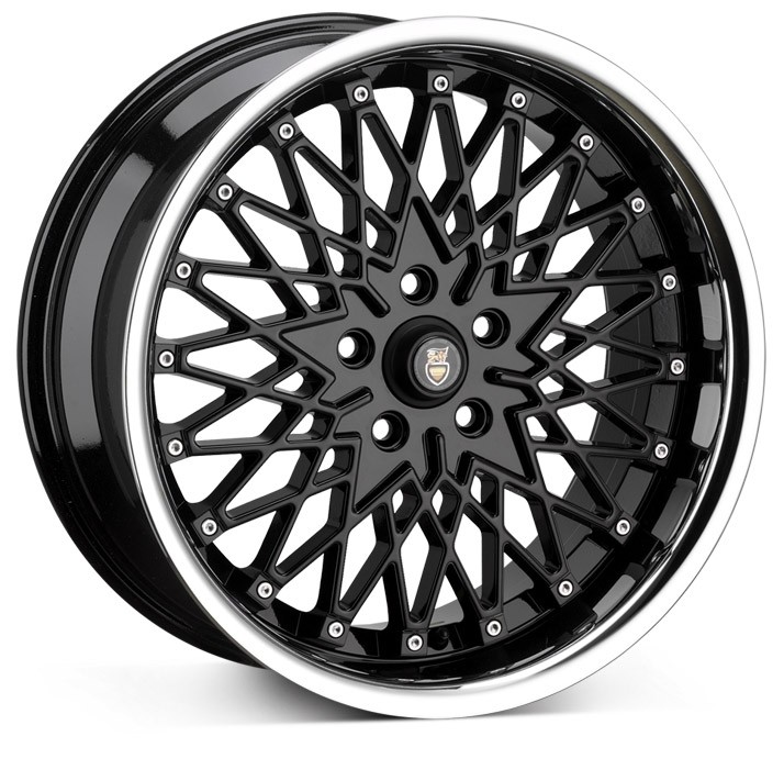 Cades ZEUS BLACK LIP POL WIDE 8.0x18 5x100 ET35