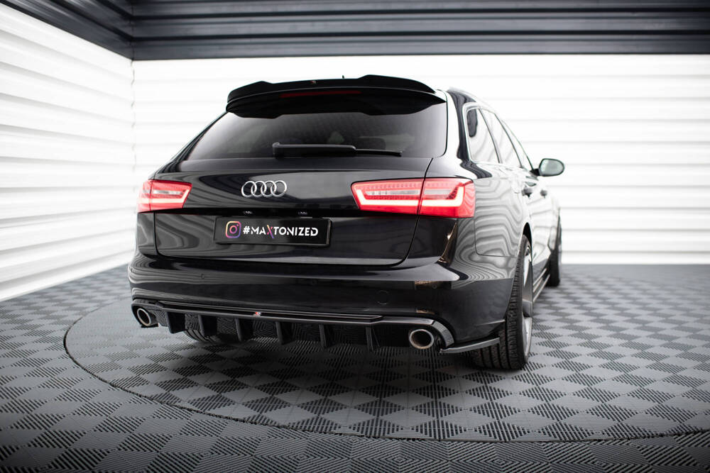 Diffuser Audi A6 Avant C7 Maxton Glans Zwart