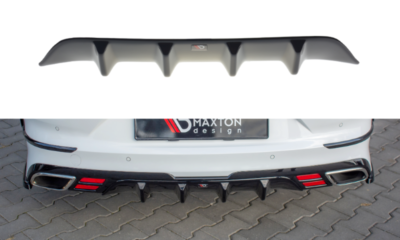 Achter Aanzet Kia ProCeed GT Mk 3 Glanzend Zwart