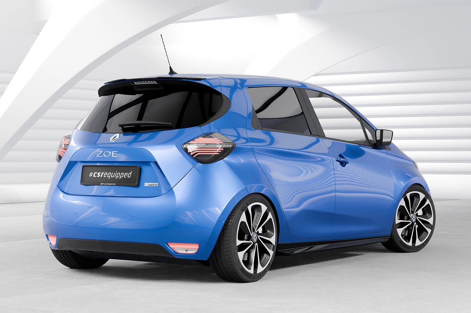 Achterspoiler Renault Zoe glans zwart – CSR Automotive