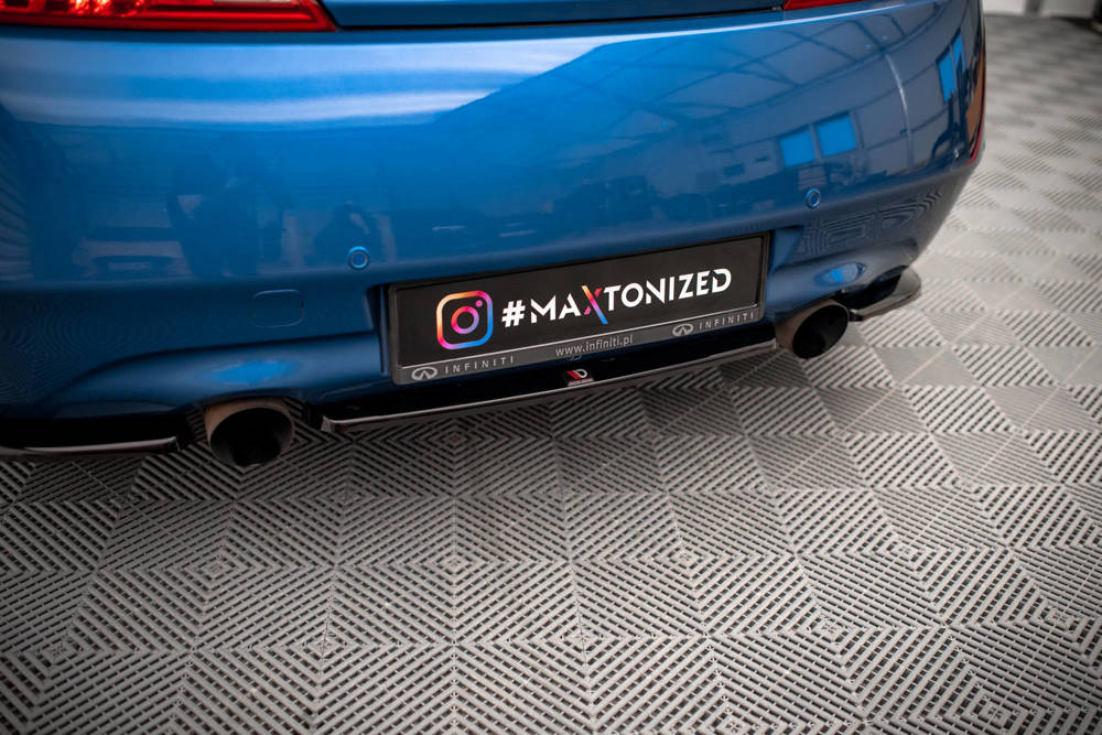 Diffuser Infiniti G37 Coupe Maxton Glans Zwart