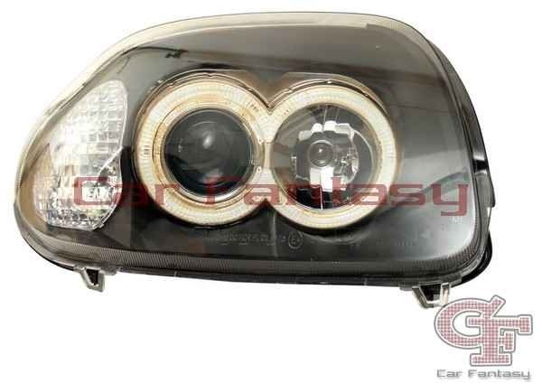 Faros Renault Clio B Angel Eyes