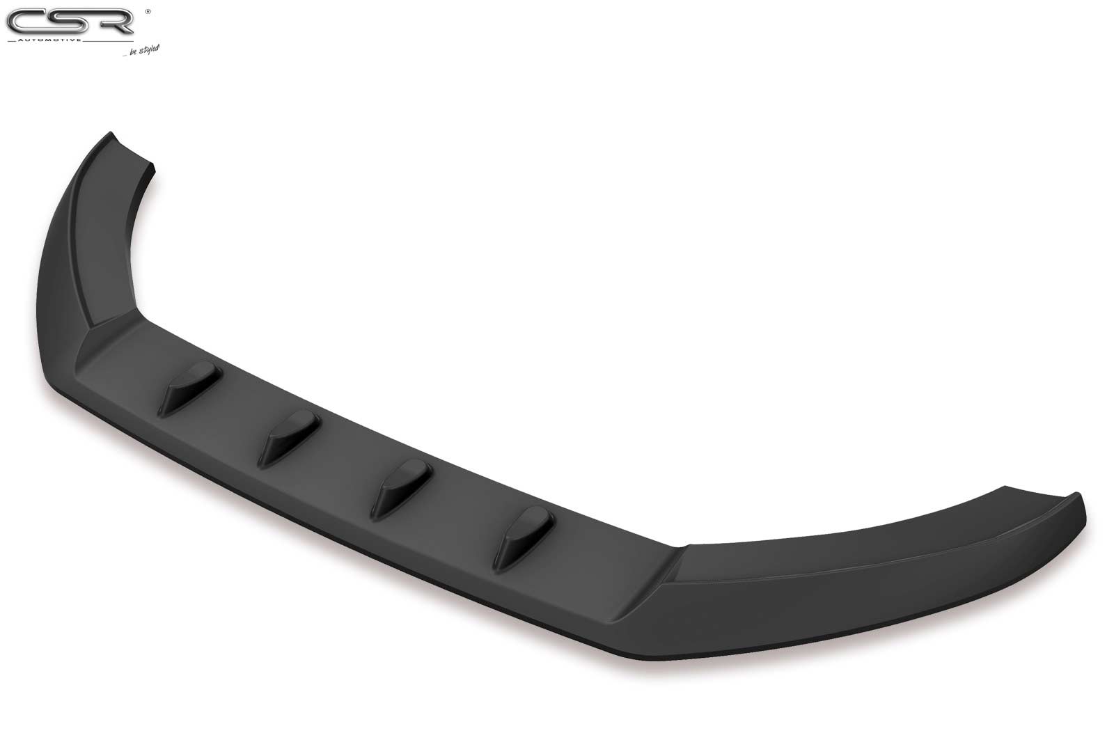 Voorspoiler Audi A6 C7 4G Glans Zwart
