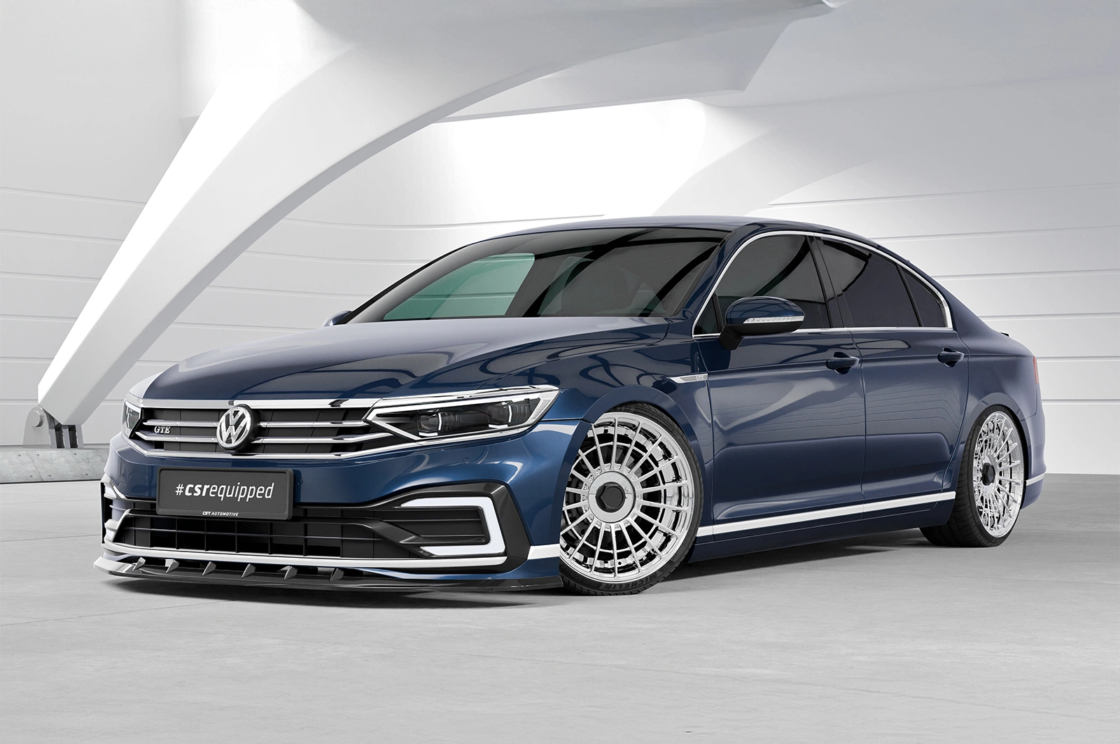 Voorspoiler VW Passat B8 Typ 3G GTE R-Line facelift 7/2019-2024