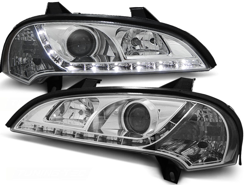 Faros Opel Tigra Dayline Los ojos del Diablo cromo