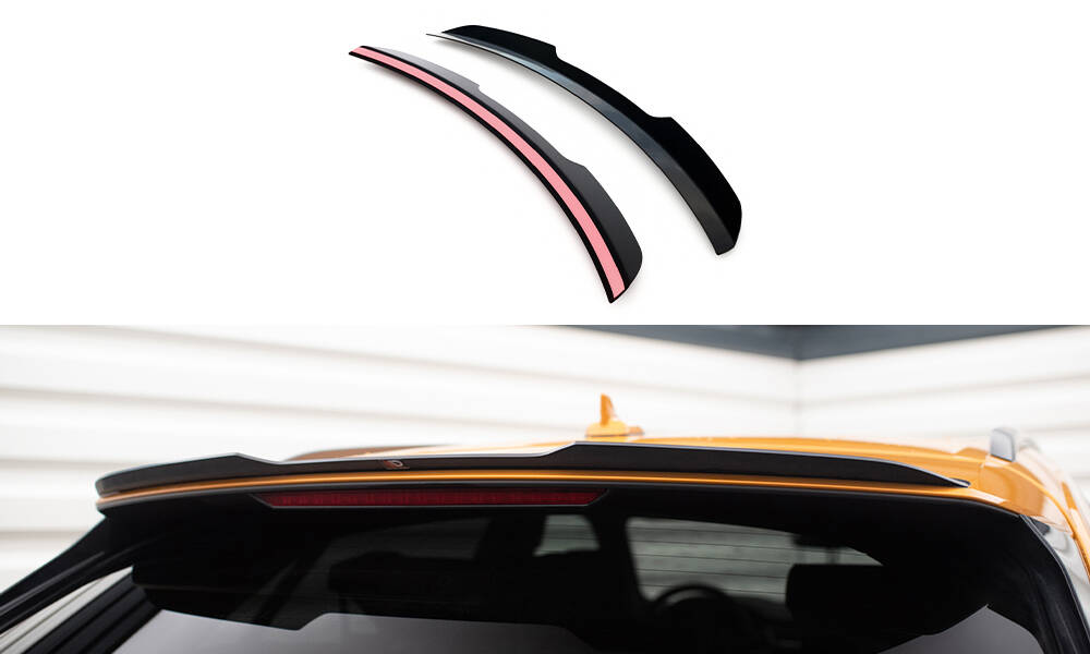 Spoiler Audi Q8 S-Line / SQ8 Maxton Glans Zwart
