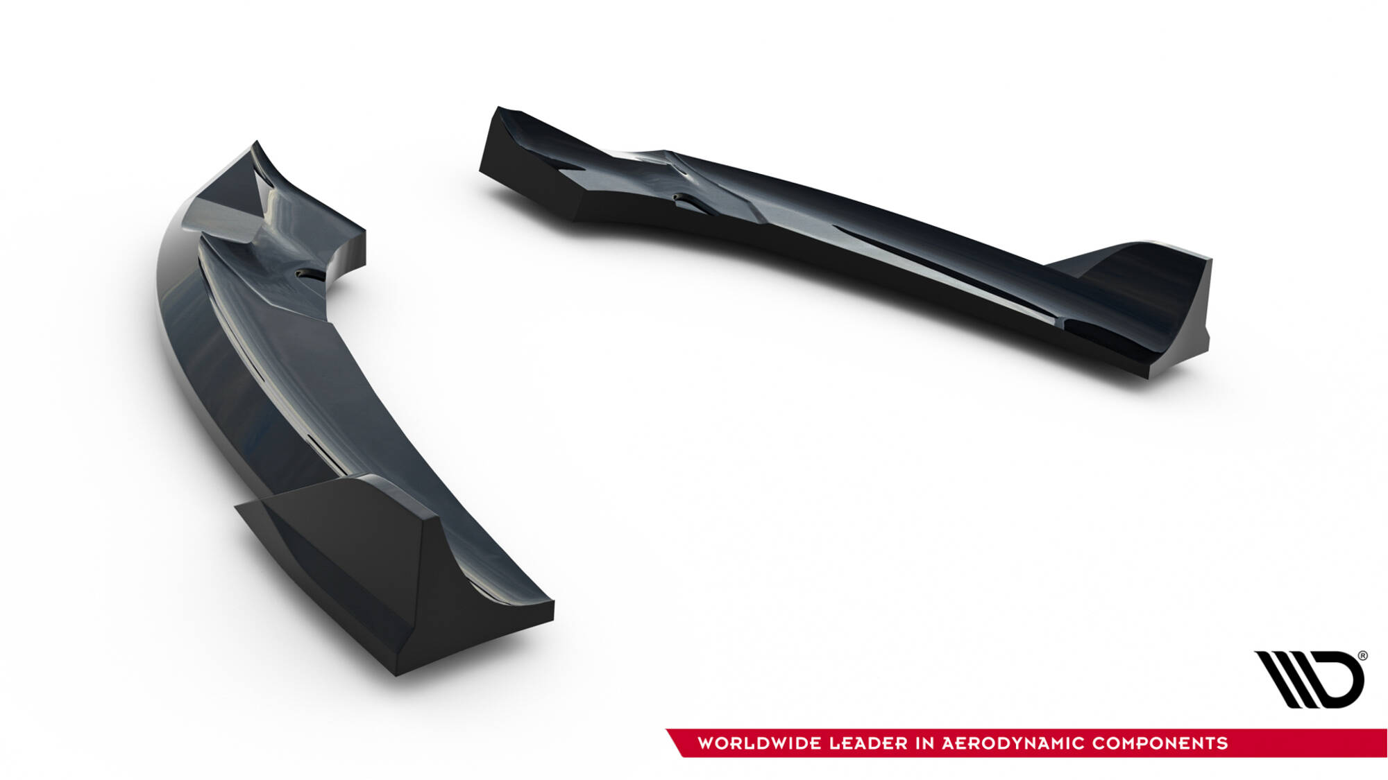 Street Pro Achterzij spoilers Dodge Charger RT Scat Pack Widebody MK3 Facelift Maxton Glanzend zwart