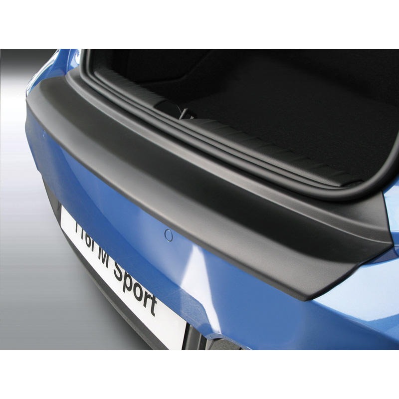 ABS Achterbumper beschermlijst  BMW 1-Serie F20/F21 3/5 deurs 'M-Sport' 2011-2015 Zwart