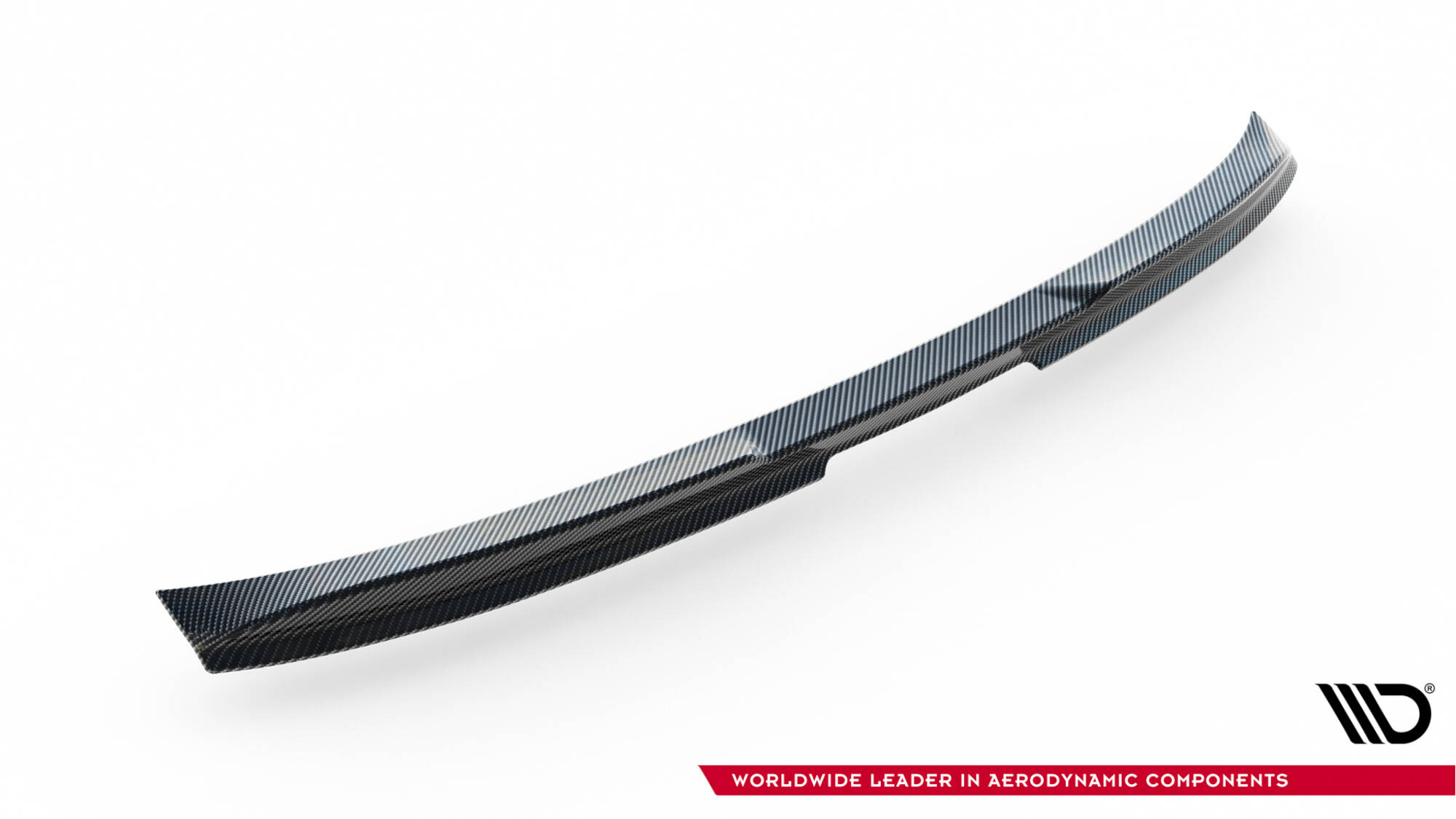Carbon Fiber Spoiler Audi RS6 C8 Maxton Glanzend zwart