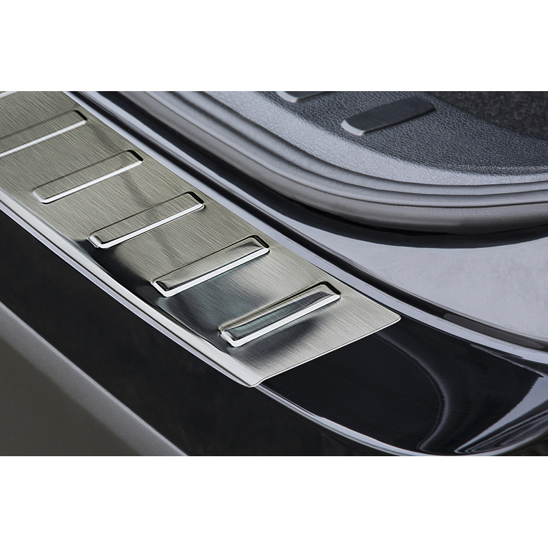 RVS Achterbumperprotector  BMW X1 E84 Facelift 2012-2015 'Ribs' excl. M-Pakket
