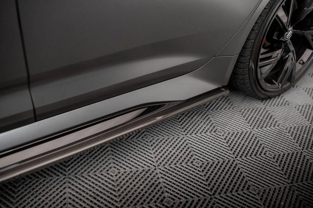 Zijskirts Audi RS6 / RS7 C8 Maxton Carbon