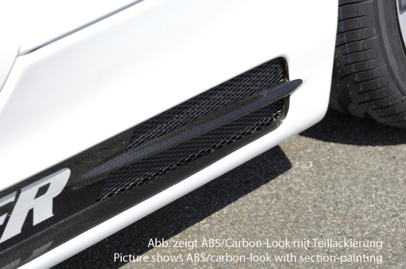 Zijskirts Audi TT 8J ABS Carbon-look Rieger
