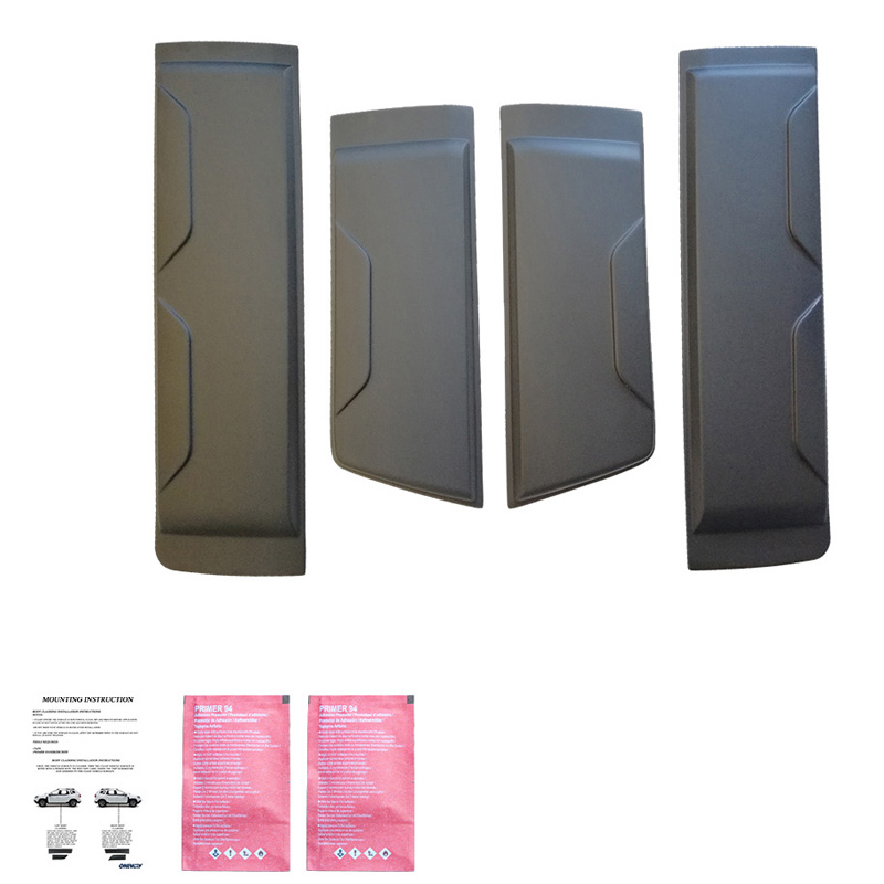Deurpanelen  Mercedes X-Klasse W470 2017- - Matzwart