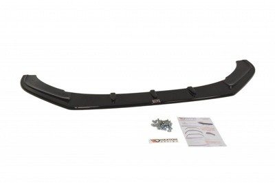 Voorspoiler  VW Polo MK5 GTI FACELIFT Glans Zwart