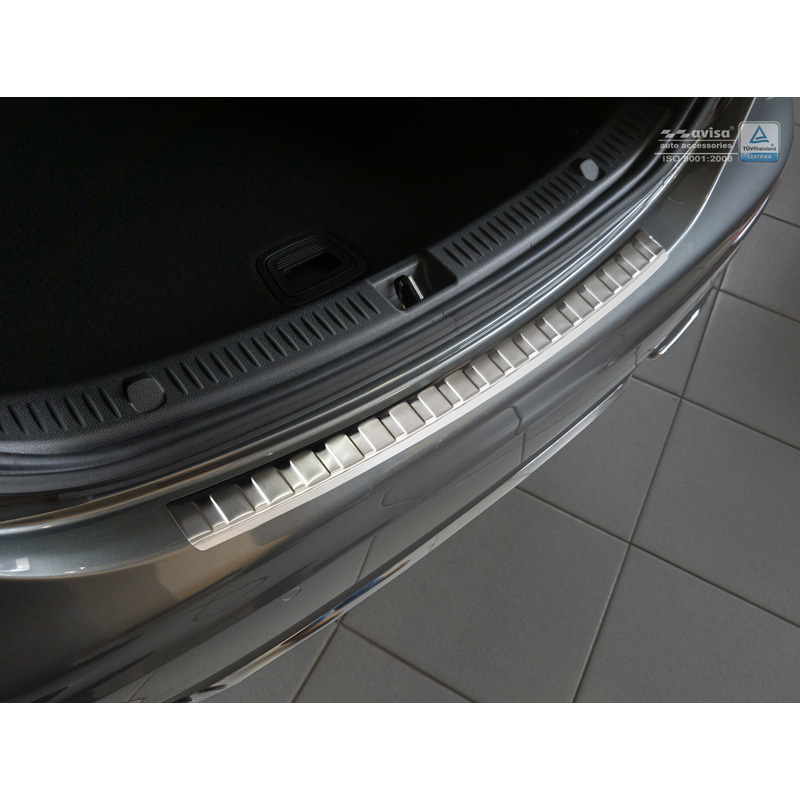 RVS Achterbumperprotector  Mercedes E-Klasse W213 Sedan 2016-2020 & FL 2020-2023 'Ribs'