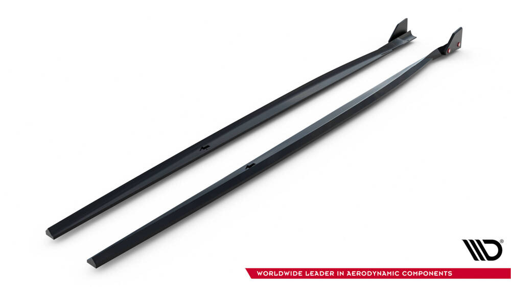 Zijskirts V.4 + Flaps BMW 1 M-pack / M140i F20 Facelift