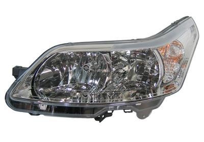 koplamp, H7+H1, elektr verstelb, incl stelmotortje, rechts Citro