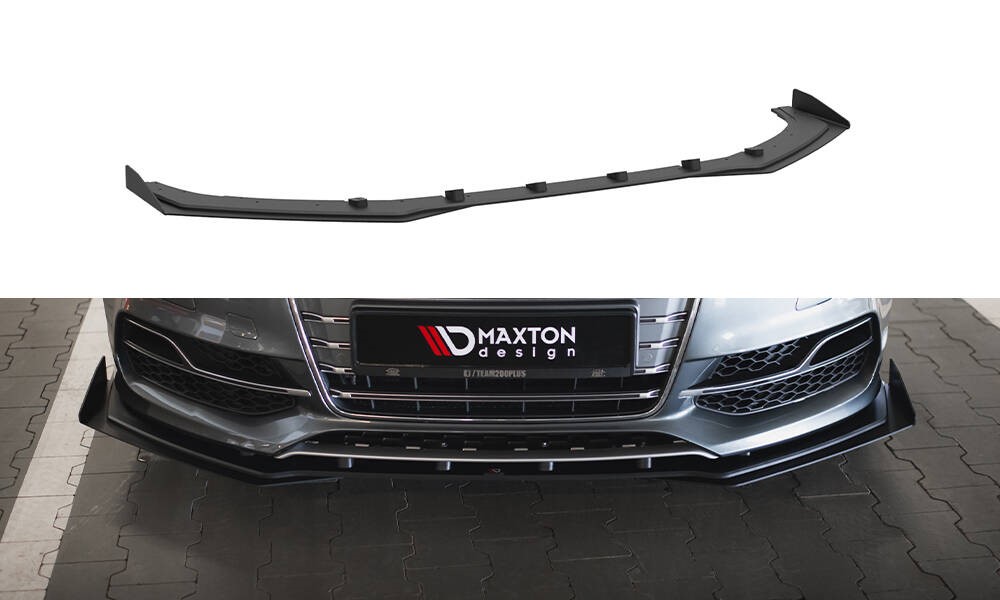 Voorspoiler Audi A3 S-line / S3 8V Sedan Maxton Flaps