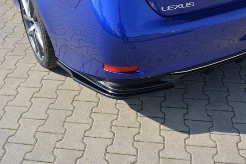 Achterzij Spoilers Lexus GS Mk4 Facelift H Glanzend Zwart