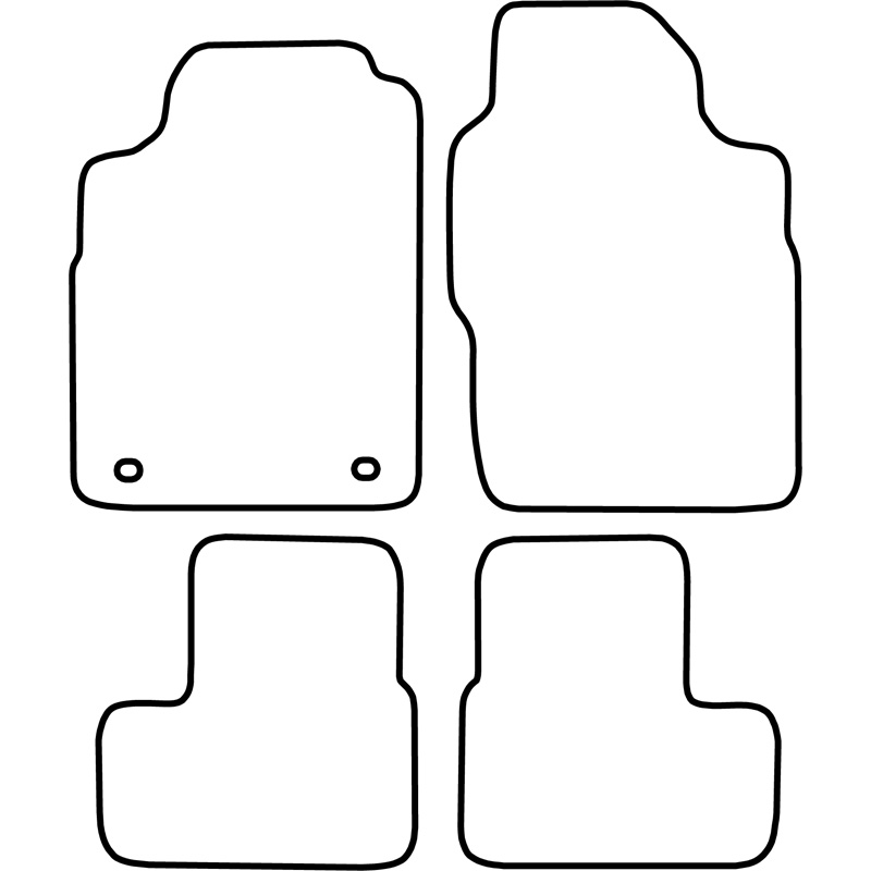 Automatten Ford Escort V 9/90-94