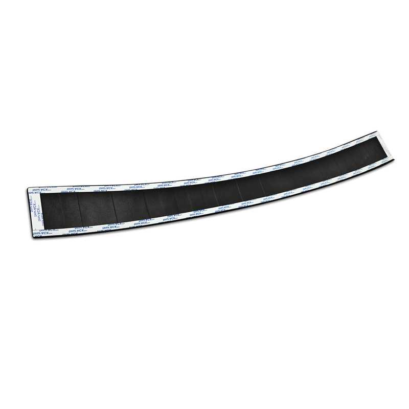 Matzwart RVS Achterbumperprotector  Skoda Octavia III Combi (5E5) Facelift 2017-2020 'Ribs'