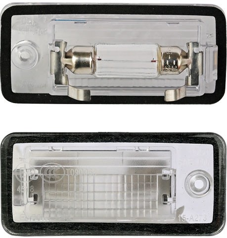 Kentekenverlichting AUDI;