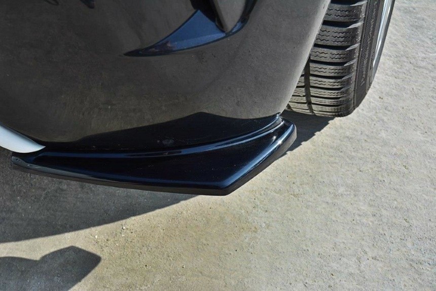 Achterzijde skirts Opel Corsa D OPC/VXR Maxton Design glans zwart