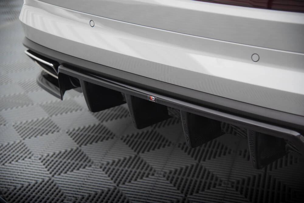 Diffuser Skoda Kodiaq RS FL Maxton Glans Zwart