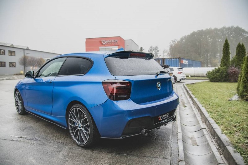 Race achterzijde skirts BMW 1-Serie M135I F20 Maxton Design zwart
