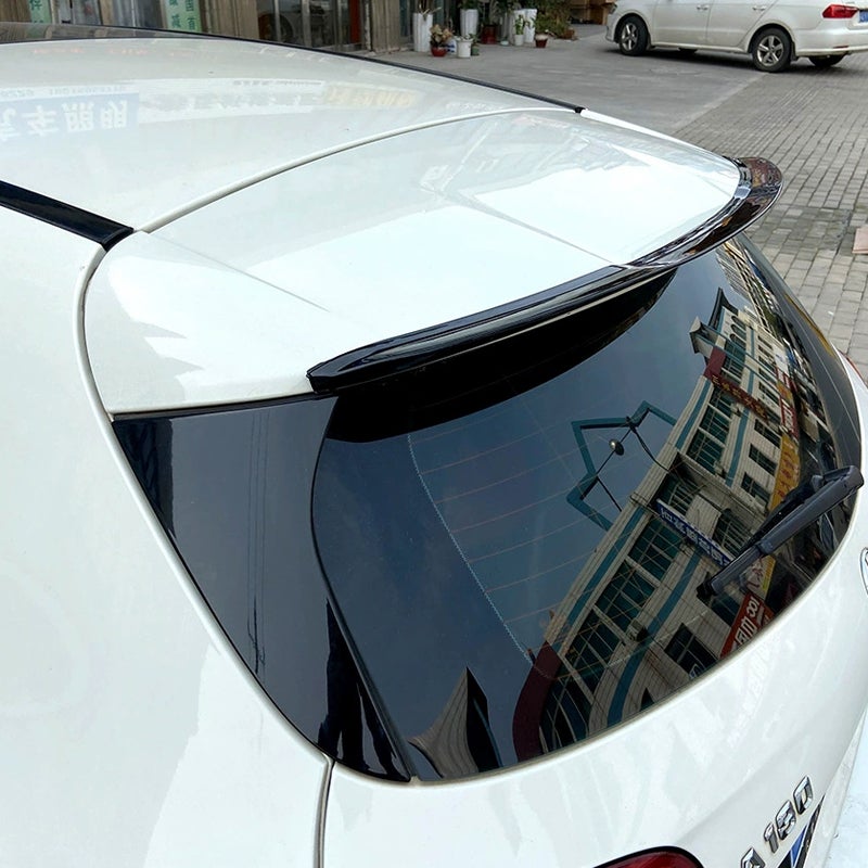Dakspoiler (Spoiler Cap)  Mercedes A-Klasse W176 2012-2018 (ABS Glanzend zwart)