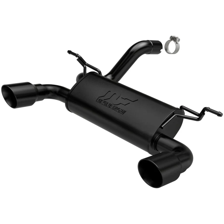 Jeep Cat-Back 07-11 Jeep Wrangler 3.8L Black Magnaflow Cat-Back