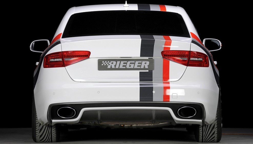 Audi A4 Rear Diffuser Rieger