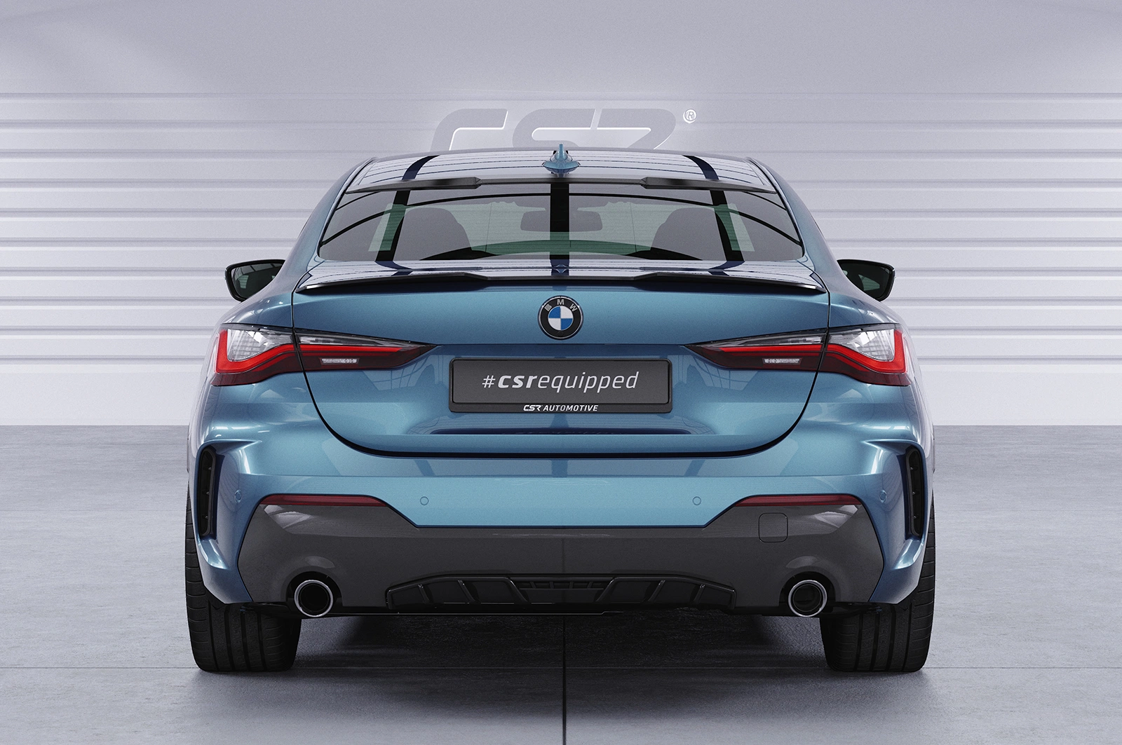 Achterspoiler BMW 4er G22 Coupe Glans Zwart van CSR Automotive (2020-)