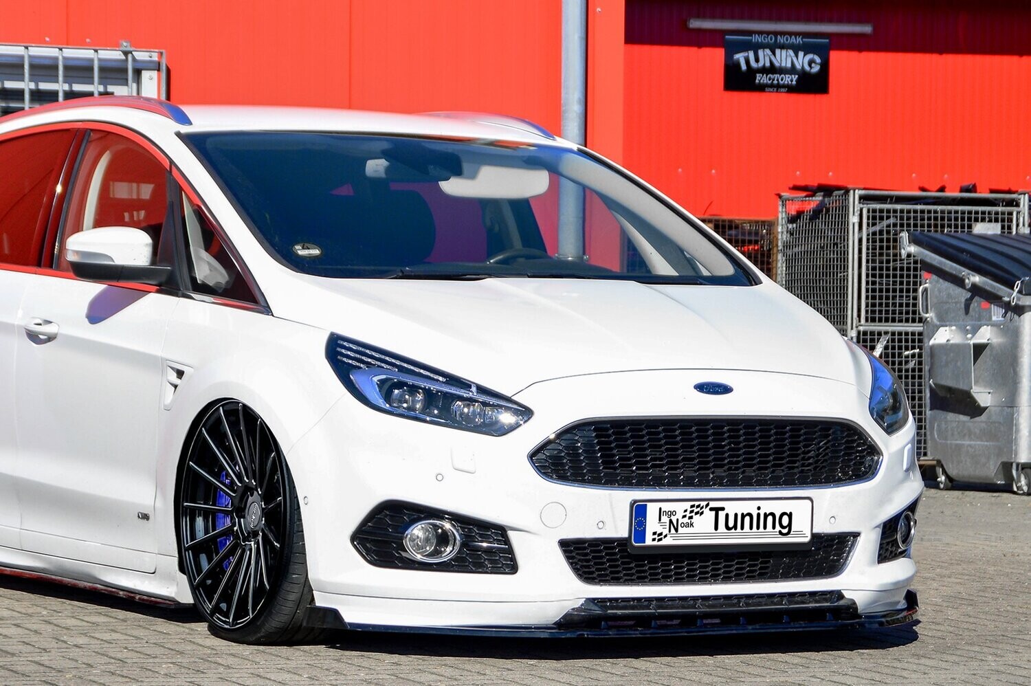 Voorspoilerlip met vleugel Ford S-Max 2 ST-Line 2015-2019