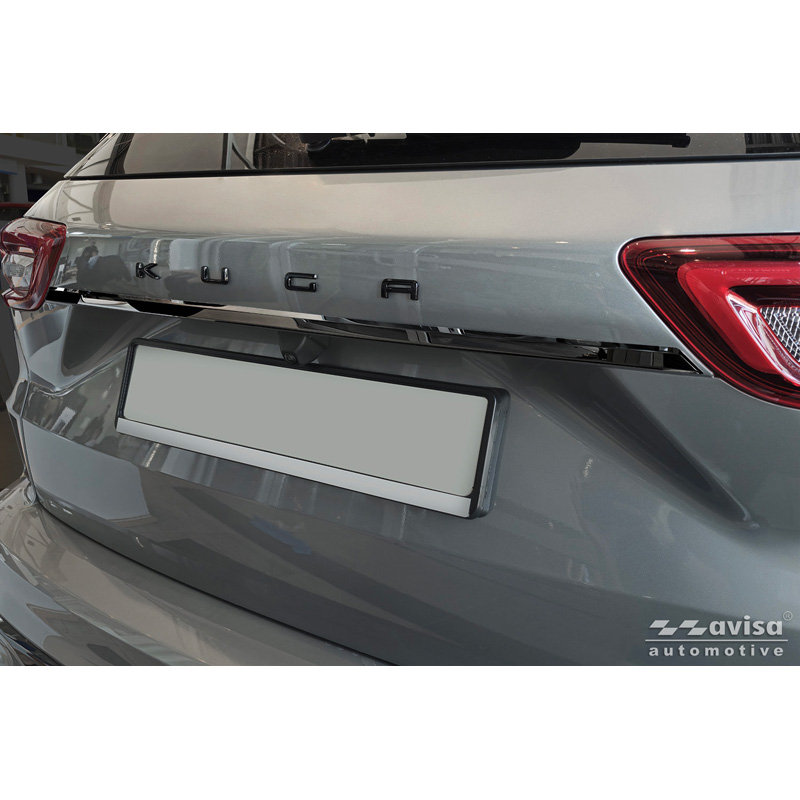 Avisa Zwart Chroom RVS Kofferbak Sierlijst  Ford Kuga III 2019-2024 & Facelift 2024-
