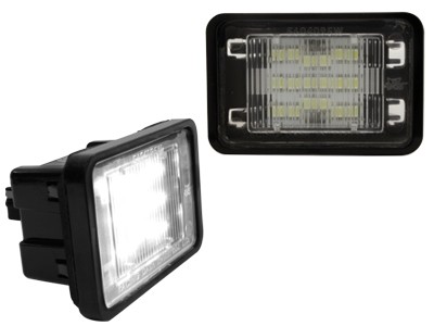 LED Licenceplateplaat lightning Mercedes Benz GLK-klasse X204 07+