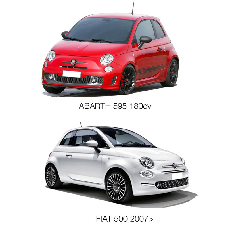 Simoni Racing Aluminium Spoorverbreder Set - 2x12mm(VA) - 2x12mm(AA) (Naaf 58,1mm) inclusief wielbouten -  Abarth, Fiat diversen