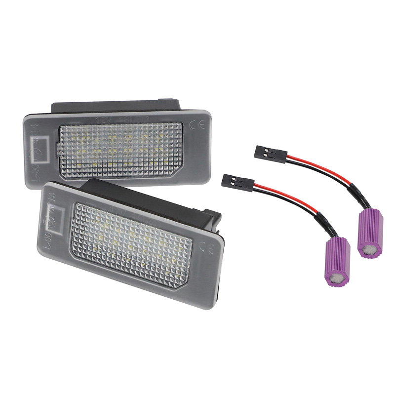 Set LED Nummerplaatverlichting  Skoda Octavia III/Fabia III/Kodiaq/Rapid/Superb III/Yeti