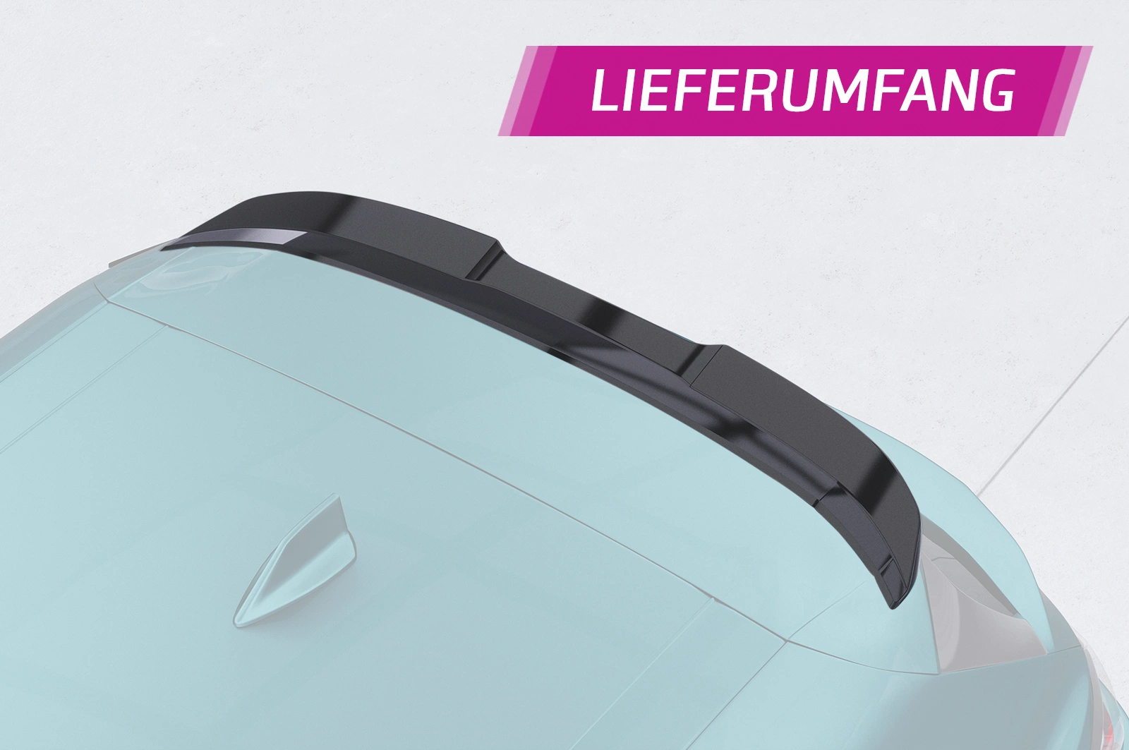 Achterspoiler Peugeot 308 (P51) SW Glans Zwart – 2021–