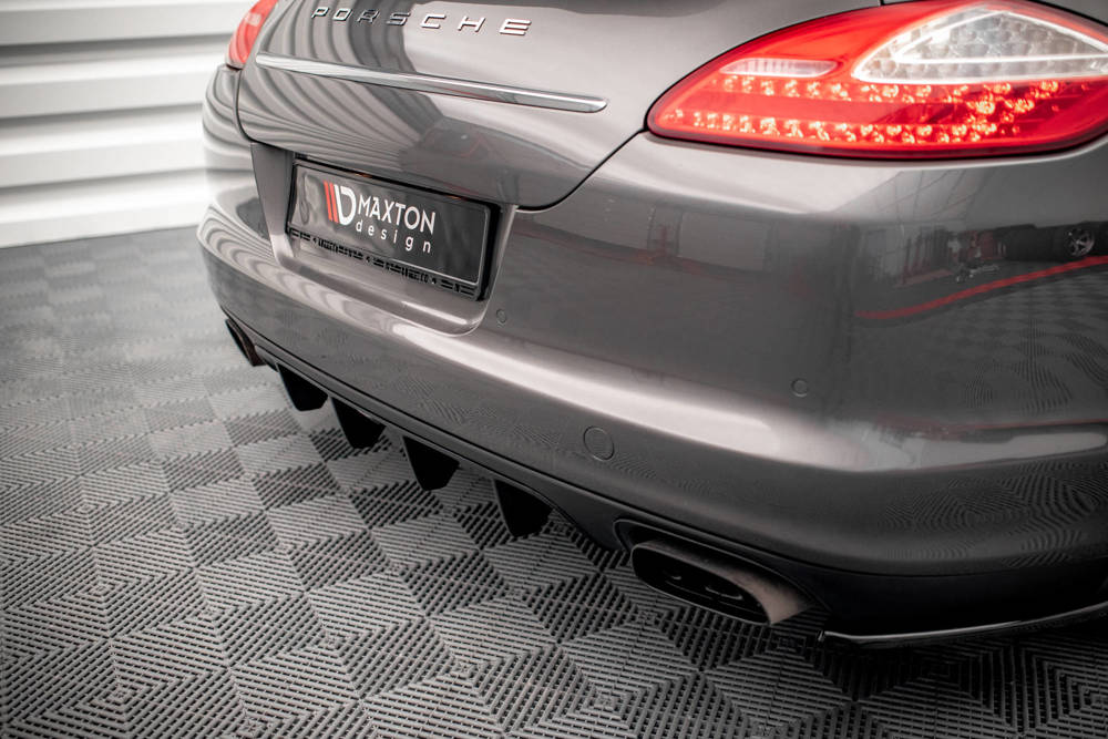 Diffuser Porsche Panamera 970 Maxton Glans Zwart