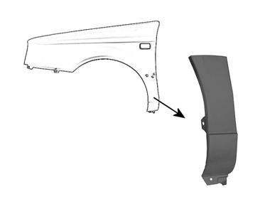spatbord, onderste stuk, links VW Golf 3, 1991-1997