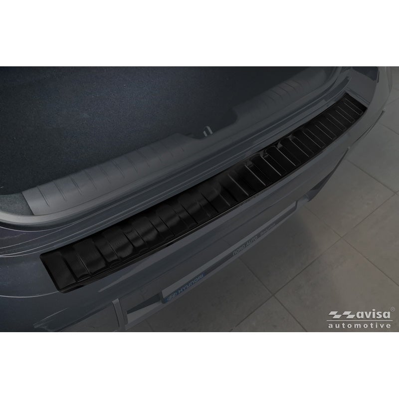 Avisa RVS Achterbumperprotector  Hyundai Ioniq 6 2022- - Zwart