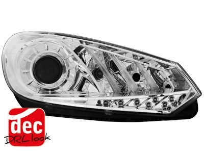 Headlights VW Golf VI DRL LED
