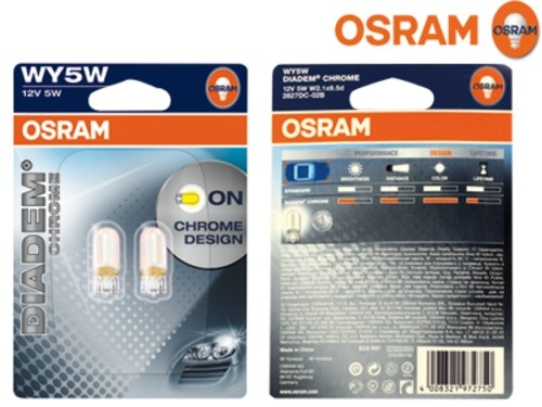 Osram T10 LED chrome orange
