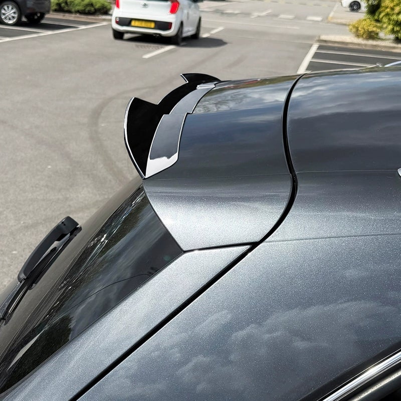 Dakspoiler (Spoiler Cap)  Audi Q5 (8R) S-Line/SQ5 2008-2016 (ABS Glanzend zwart)