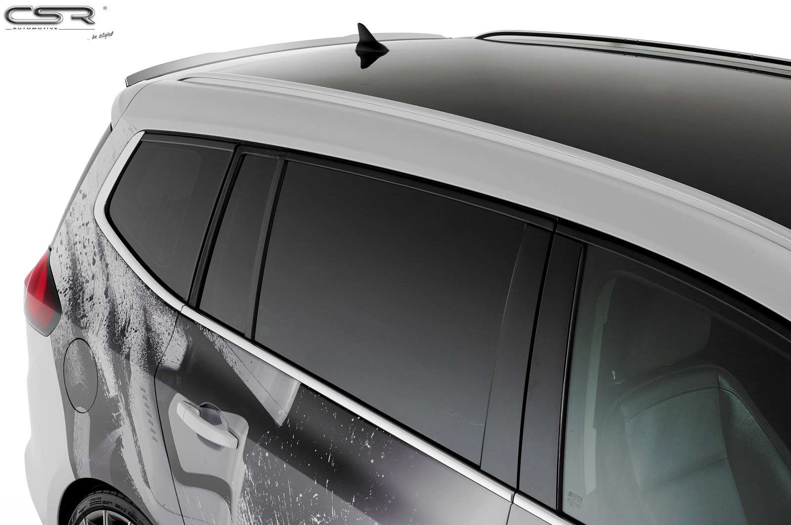 Achterspoiler Opel Zafira C Tourer glans zwart 2011– van CSR Automotive