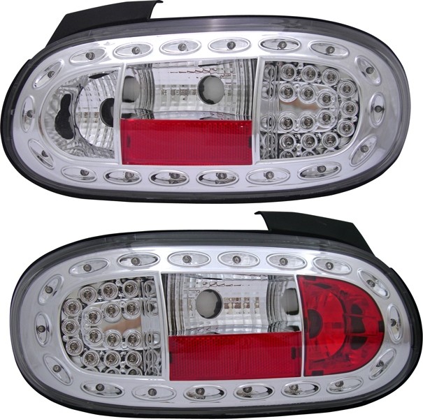 LED Luces traseras Mazda MX-5 NB (Miata) 4/98-6/05 cromo
