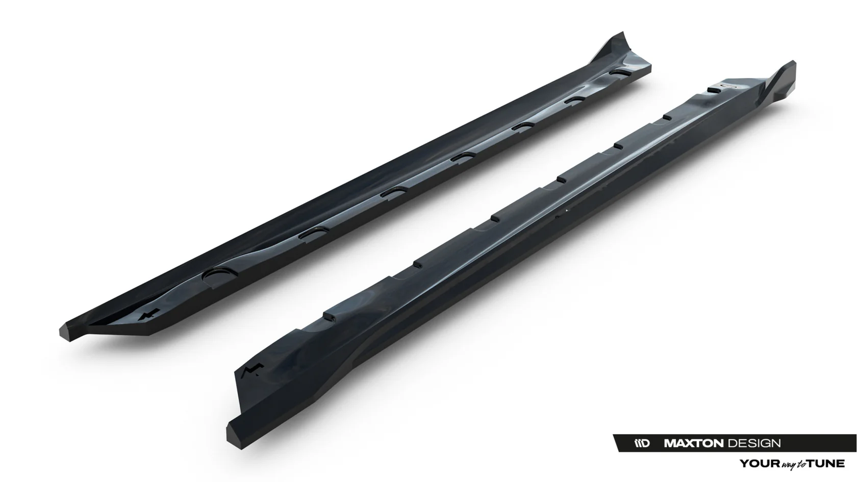 Zijskirts MG 3 Mk1 Maxton Glans Zwart