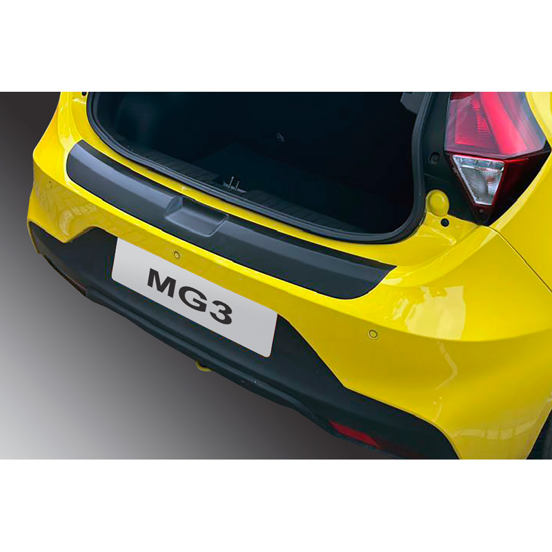 ABS Achterbumper beschermlijst  MG 3 Facelift 2018-2023 Zwart